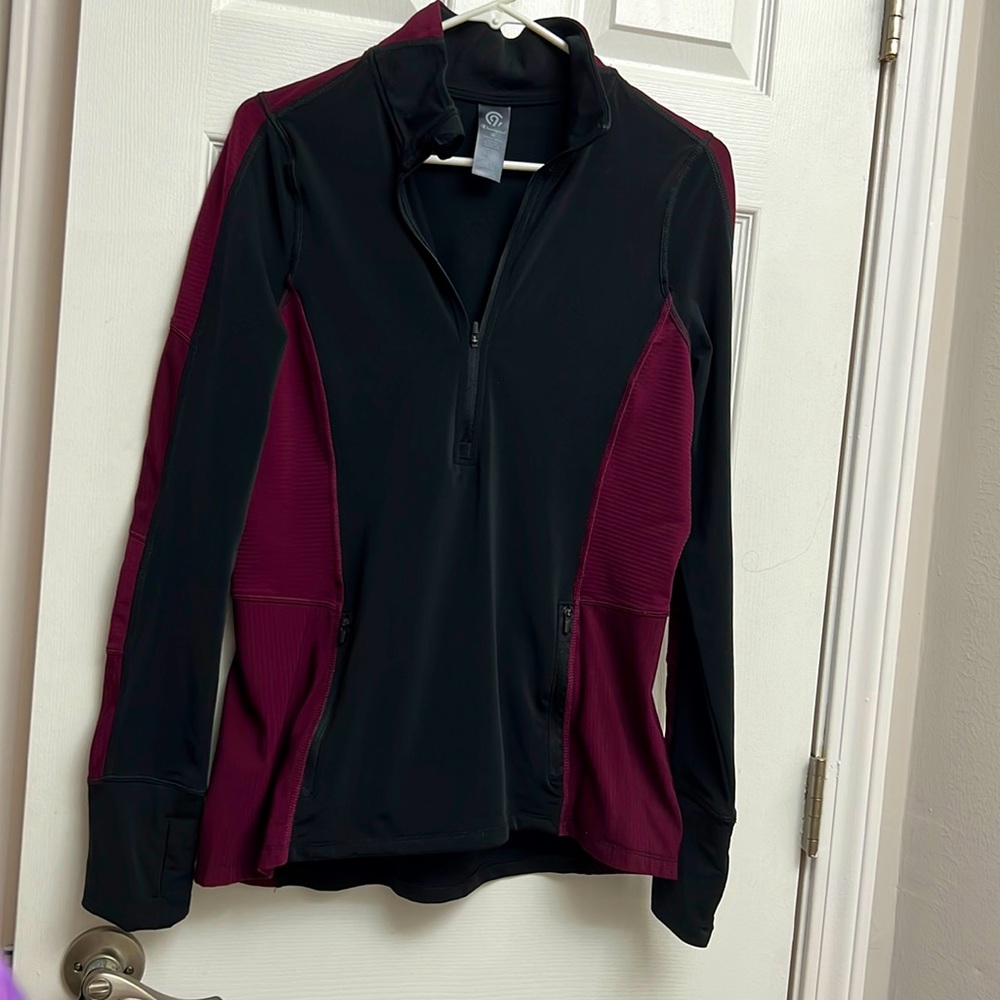 Champion 1/2 Zip Womens running sweatshirt